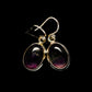 Fluorite Earrings handcrafted by Ana Silver Co - EARR405131