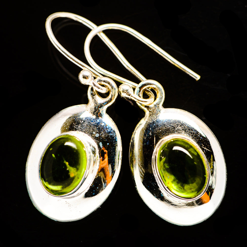 Peridot Earrings handcrafted by Ana Silver Co - EARR406195