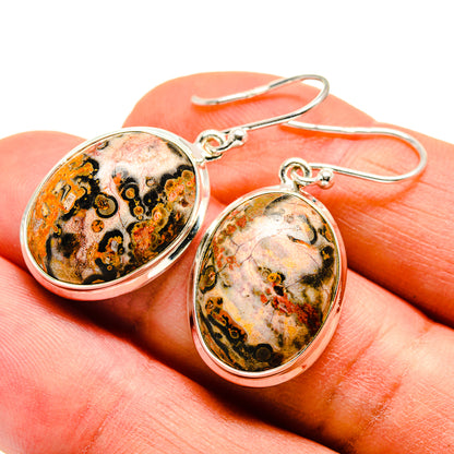 Poppy Jasper Earrings handcrafted by Ana Silver Co - EARR408802
