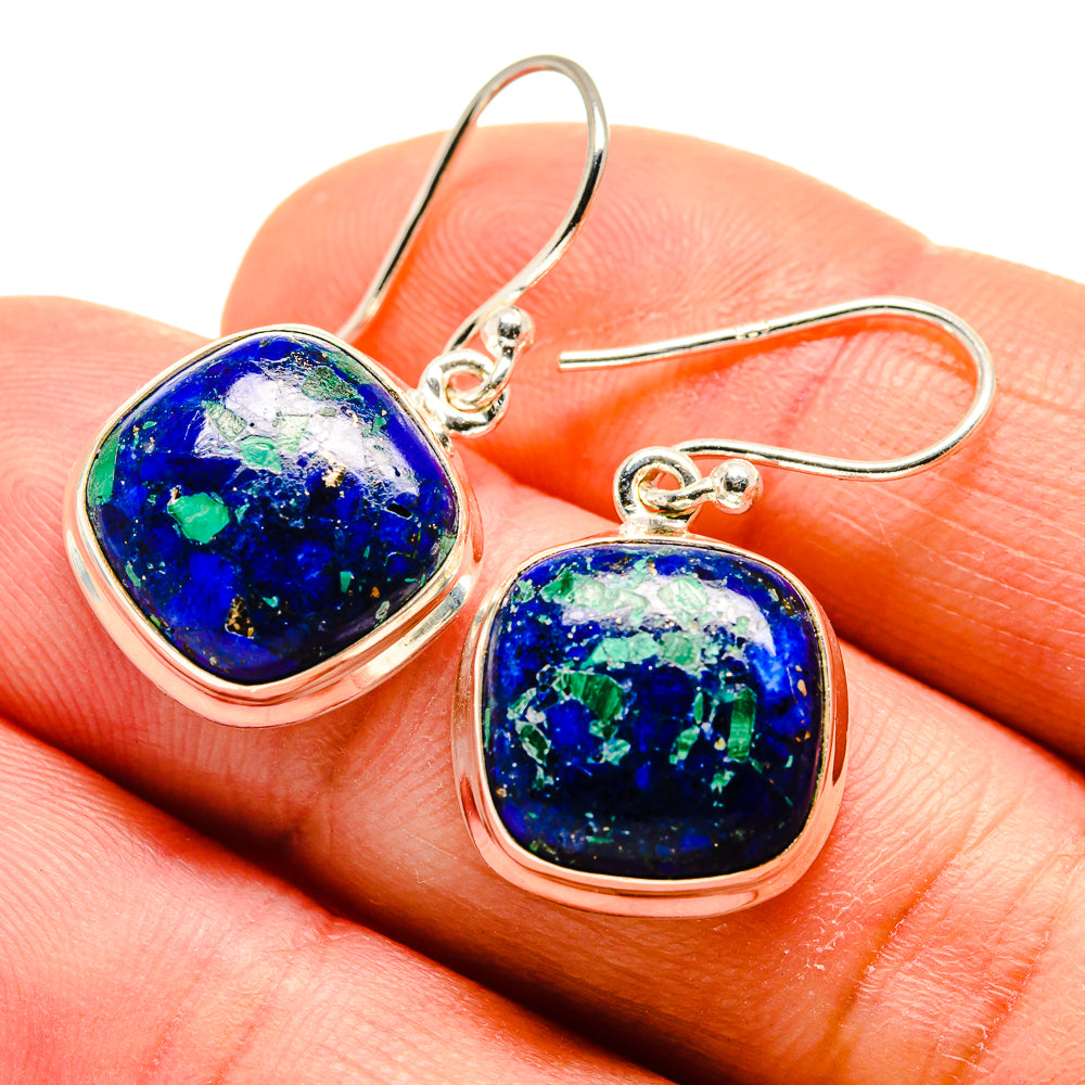 Azurite Earrings handcrafted by Ana Silver Co - EARR408959