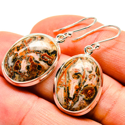 Poppy Jasper Earrings handcrafted by Ana Silver Co - EARR408983