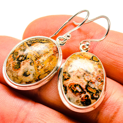 Poppy Jasper Earrings handcrafted by Ana Silver Co - EARR409354