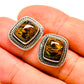 Golden Pietersite Earrings handcrafted by Ana Silver Co - EARR410294