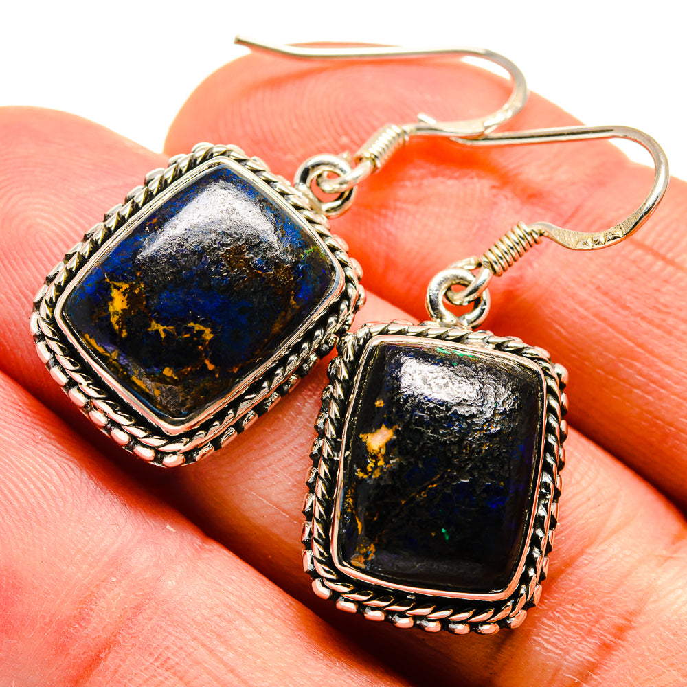 Boulder Opal Earrings handcrafted by Ana Silver Co - EARR410308