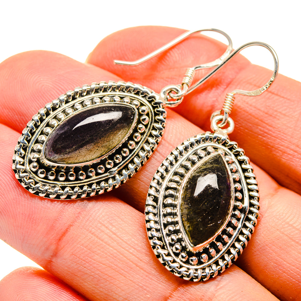 Labradorite Earrings handcrafted by Ana Silver Co - EARR410768