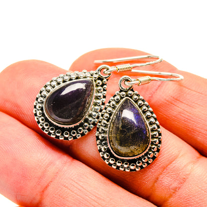 Labradorite Earrings handcrafted by Ana Silver Co - EARR410851