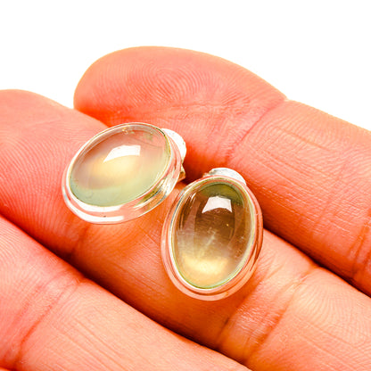 Prehnite Earrings handcrafted by Ana Silver Co - EARR411082