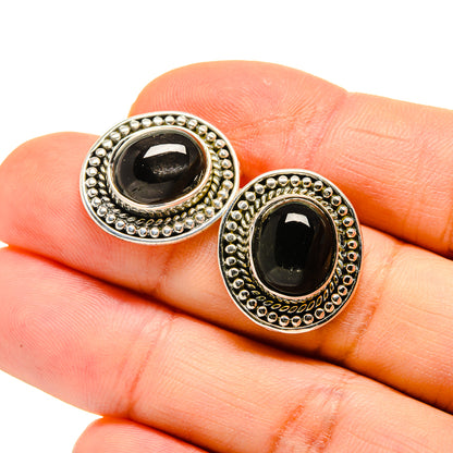 Star Diopside Earrings handcrafted by Ana Silver Co - EARR411236
