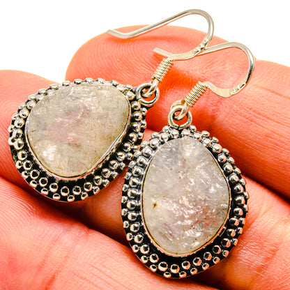 Rainbow Moonstone Earrings handcrafted by Ana Silver Co - EARR411471