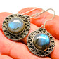 Labradorite Earrings handcrafted by Ana Silver Co - EARR411762