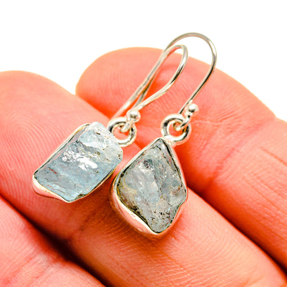 Aquamarine Earrings handcrafted by Ana Silver Co - EARR411512