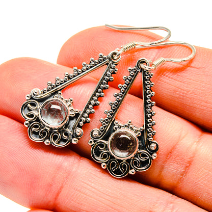 Aquamarine Earrings handcrafted by Ana Silver Co - EARR411524