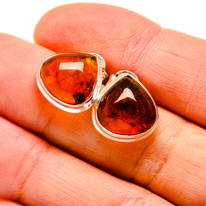 Baltic Amber Earrings handcrafted by Ana Silver Co - EARR411973