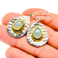 Aqua Chalcedony Earrings handcrafted by Ana Silver Co - EARR412205