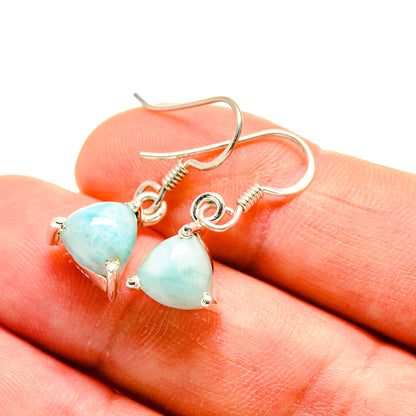 Larimar Earrings handcrafted by Ana Silver Co - EARR412233