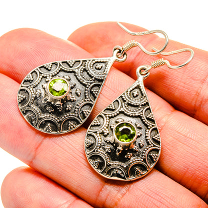 Peridot Earrings handcrafted by Ana Silver Co - EARR412431