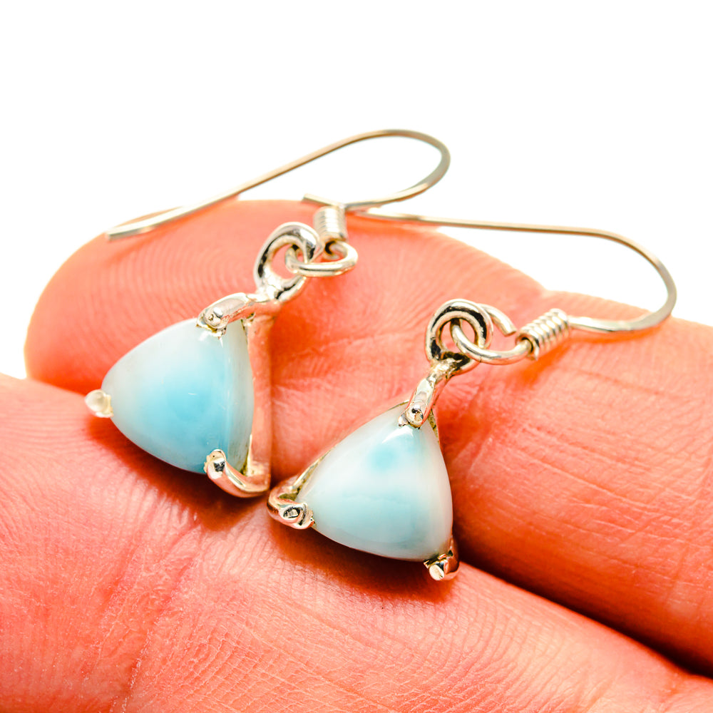 Larimar Earrings handcrafted by Ana Silver Co - EARR412650