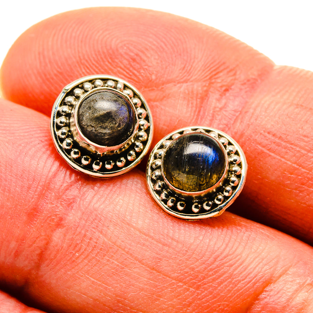 Labradorite Earrings handcrafted by Ana Silver Co - EARR412704
