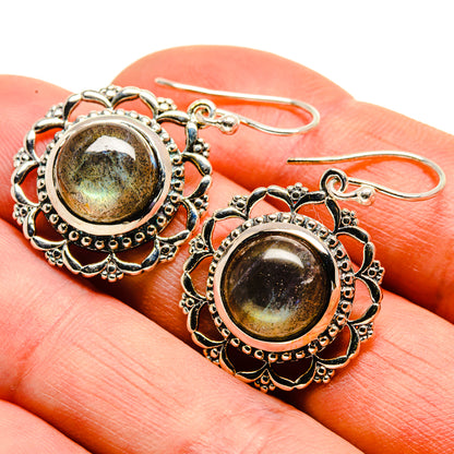 Labradorite Earrings handcrafted by Ana Silver Co - EARR412748