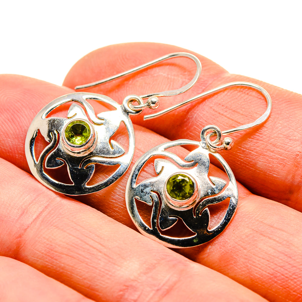 Peridot Earrings handcrafted by Ana Silver Co - EARR412750