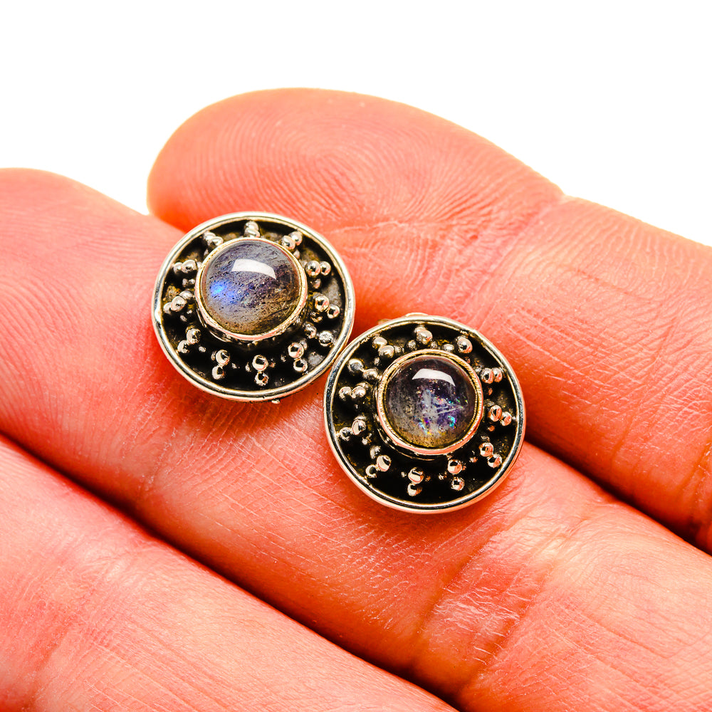 Labradorite Earrings handcrafted by Ana Silver Co - EARR412774