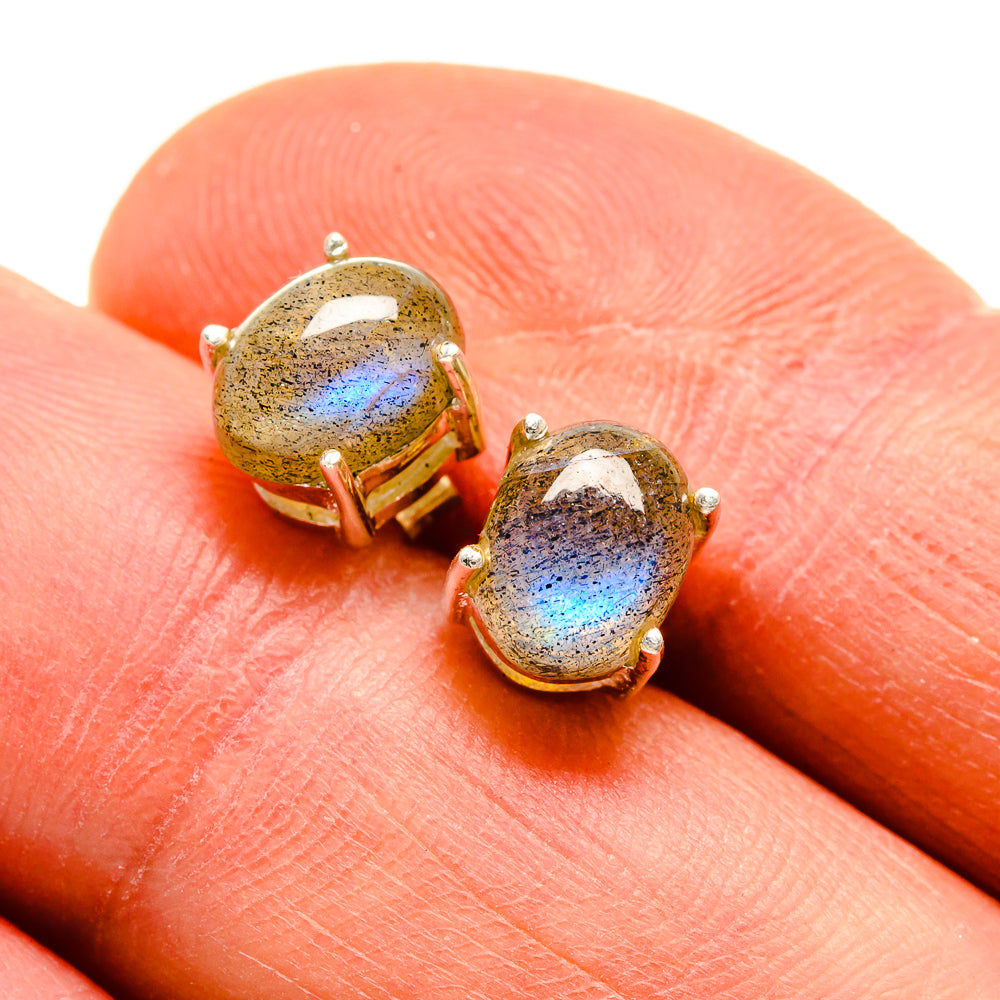 Labradorite Earrings handcrafted by Ana Silver Co - EARR412780