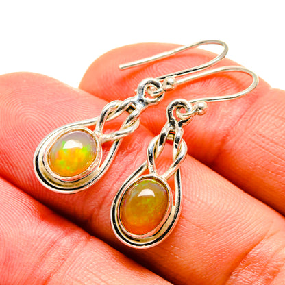 Ethiopian Opal Earrings handcrafted by Ana Silver Co - EARR412800