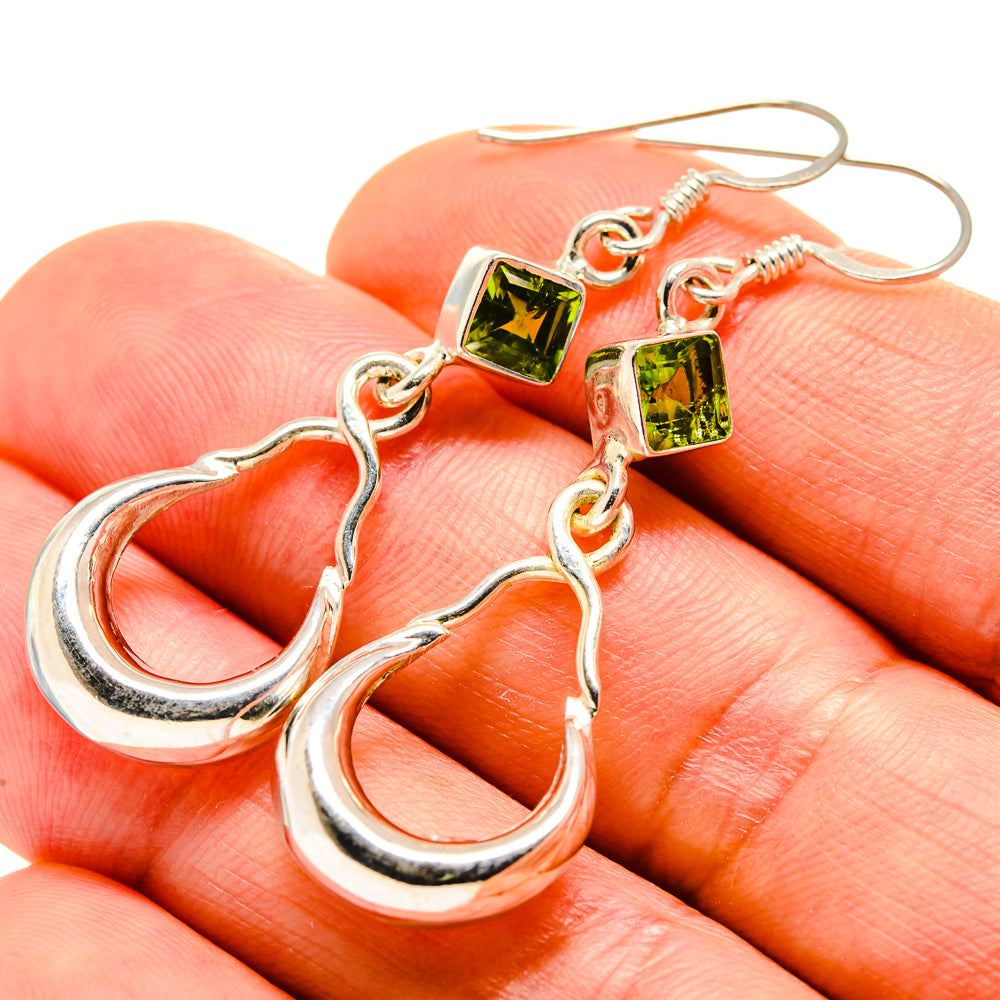 Peridot Earrings handcrafted by Ana Silver Co - EARR412899