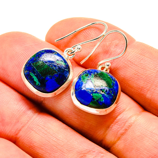 Azurite Earrings handcrafted by Ana Silver Co - EARR412911