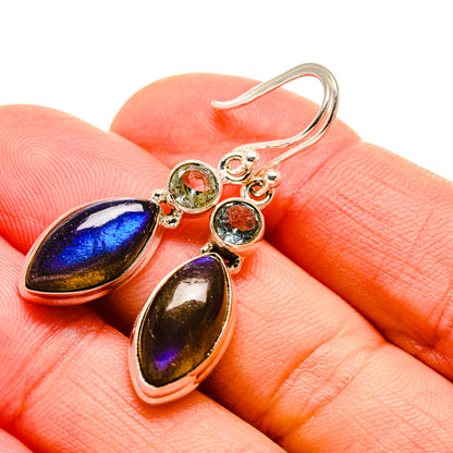 Labradorite Earrings handcrafted by Ana Silver Co - EARR412952