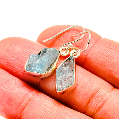 Aquamarine Earrings handcrafted by Ana Silver Co - EARR412954