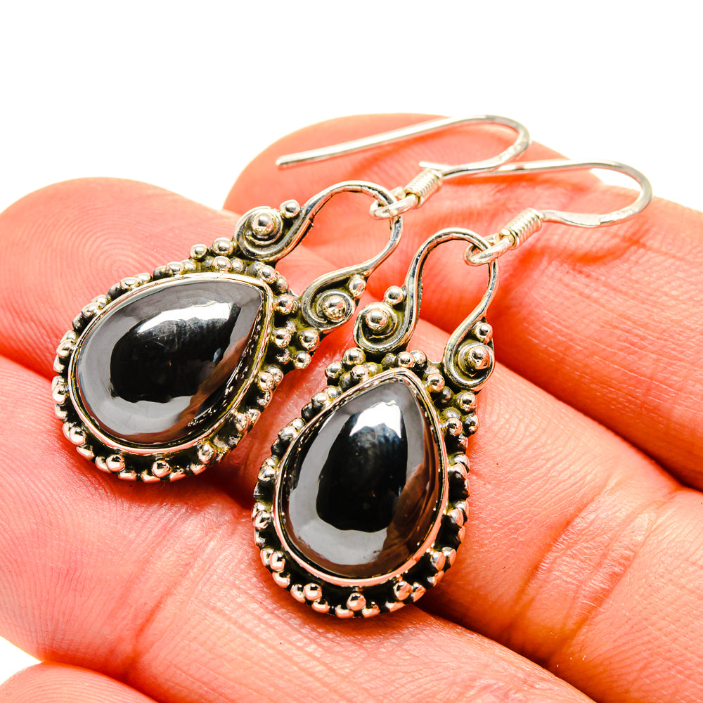 Hematite Earrings handcrafted by Ana Silver Co - EARR412986