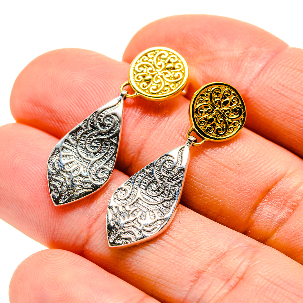 Hammered Earrings handcrafted by Ana Silver Co - EARR413019