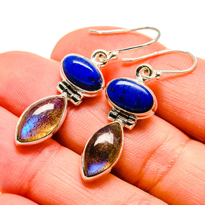 Labradorite Earrings handcrafted by Ana Silver Co - EARR413050
