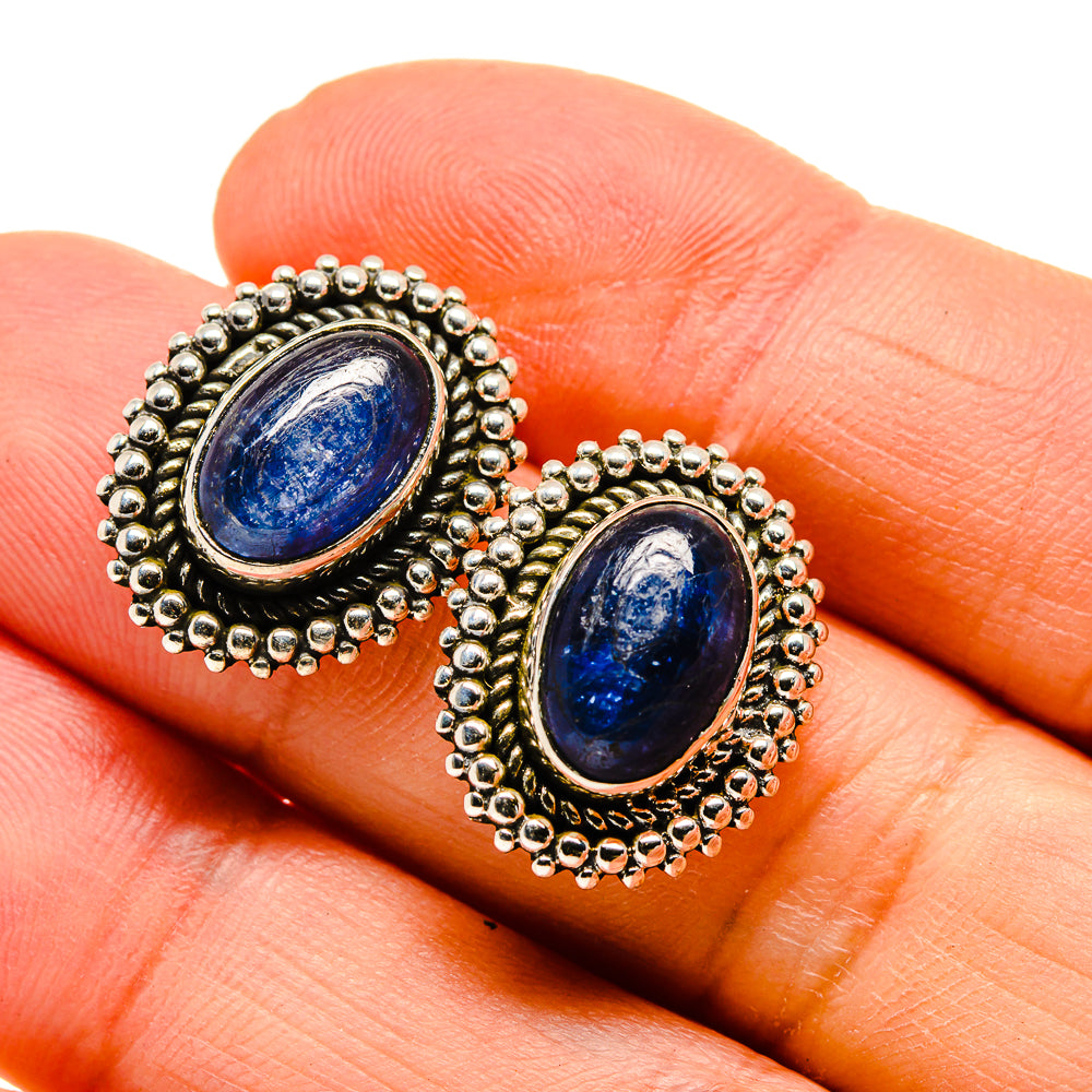Kyanite Earrings handcrafted by Ana Silver Co - EARR413106