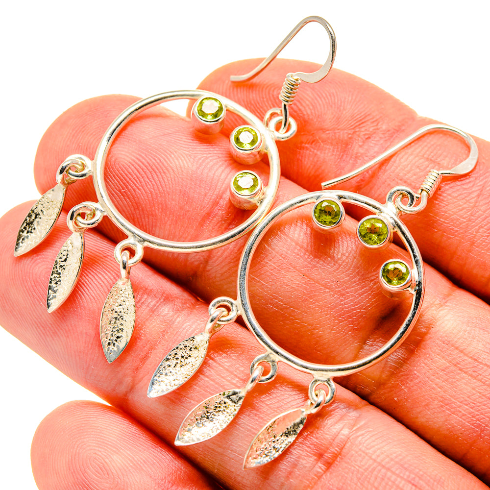 Peridot Earrings handcrafted by Ana Silver Co - EARR413130