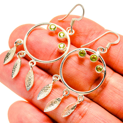 Peridot Earrings handcrafted by Ana Silver Co - EARR413130