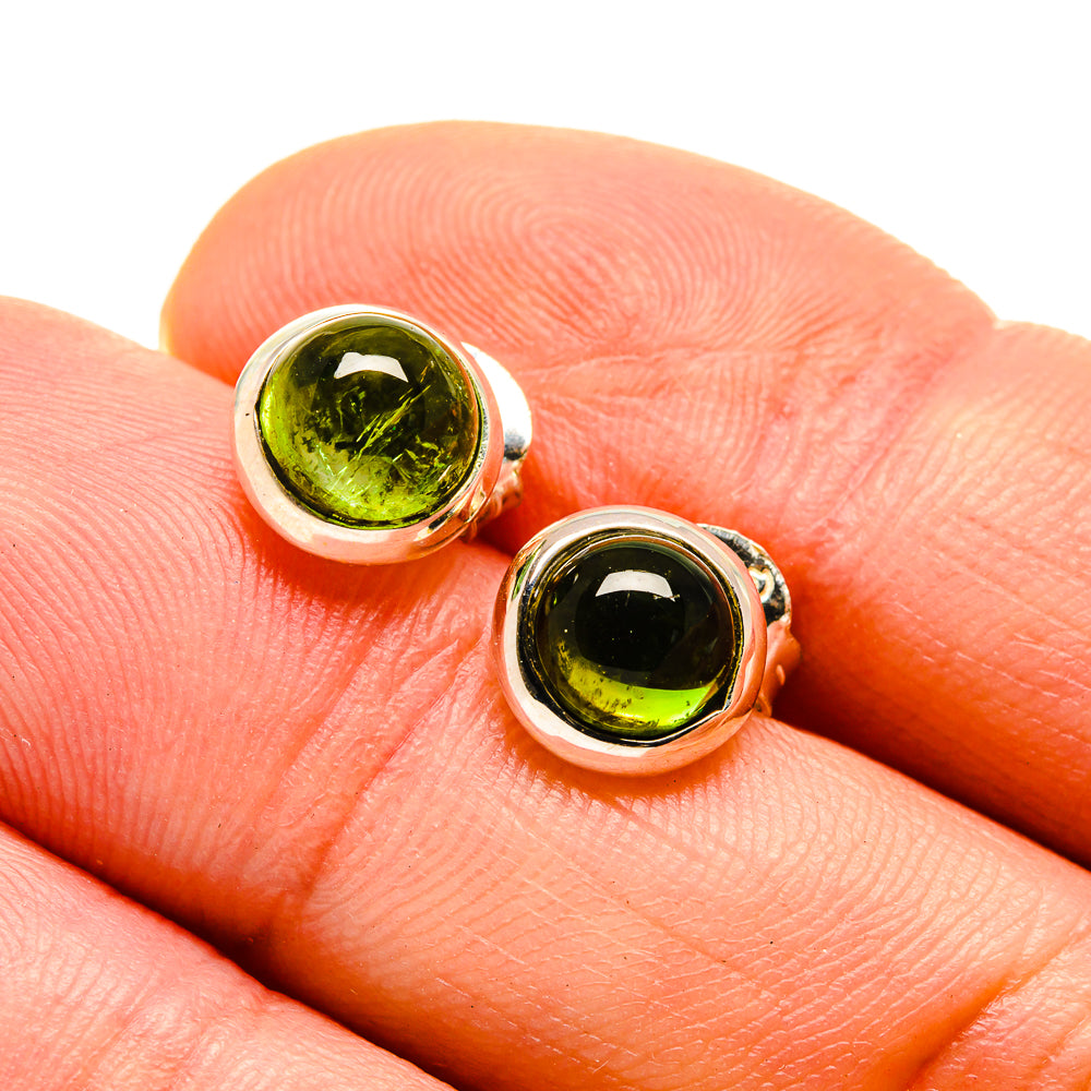 Peridot Earrings handcrafted by Ana Silver Co - EARR413176