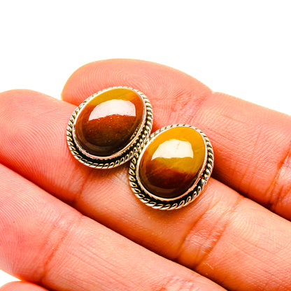 Mookaite Earrings handcrafted by Ana Silver Co - EARR413179