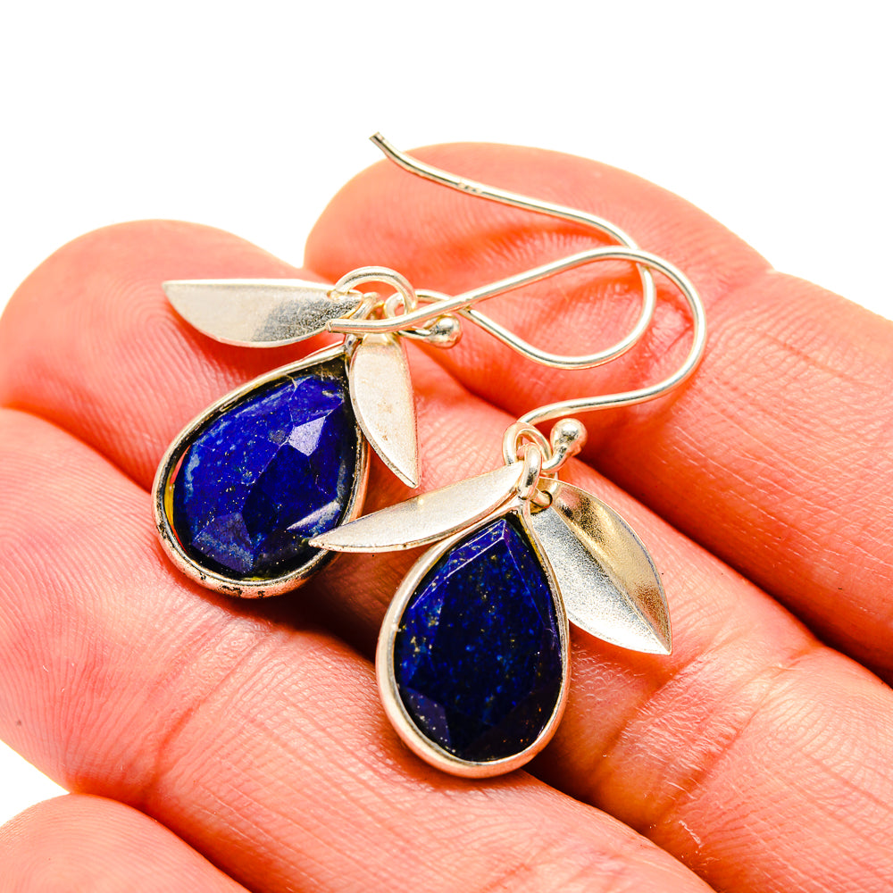Lapis Lazuli Earrings handcrafted by Ana Silver Co - EARR413233