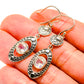 Rainbow Moonstone Earrings handcrafted by Ana Silver Co - EARR413236