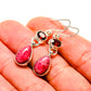 Rhodonite Earrings handcrafted by Ana Silver Co - EARR413246