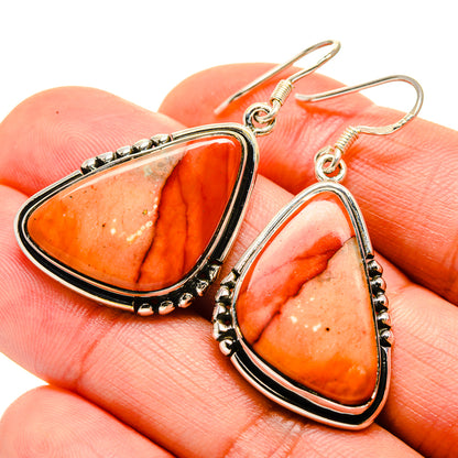 Mookaite Earrings handcrafted by Ana Silver Co - EARR413254