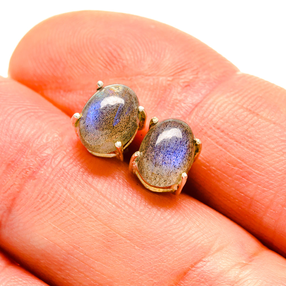 Labradorite Earrings handcrafted by Ana Silver Co - EARR413268