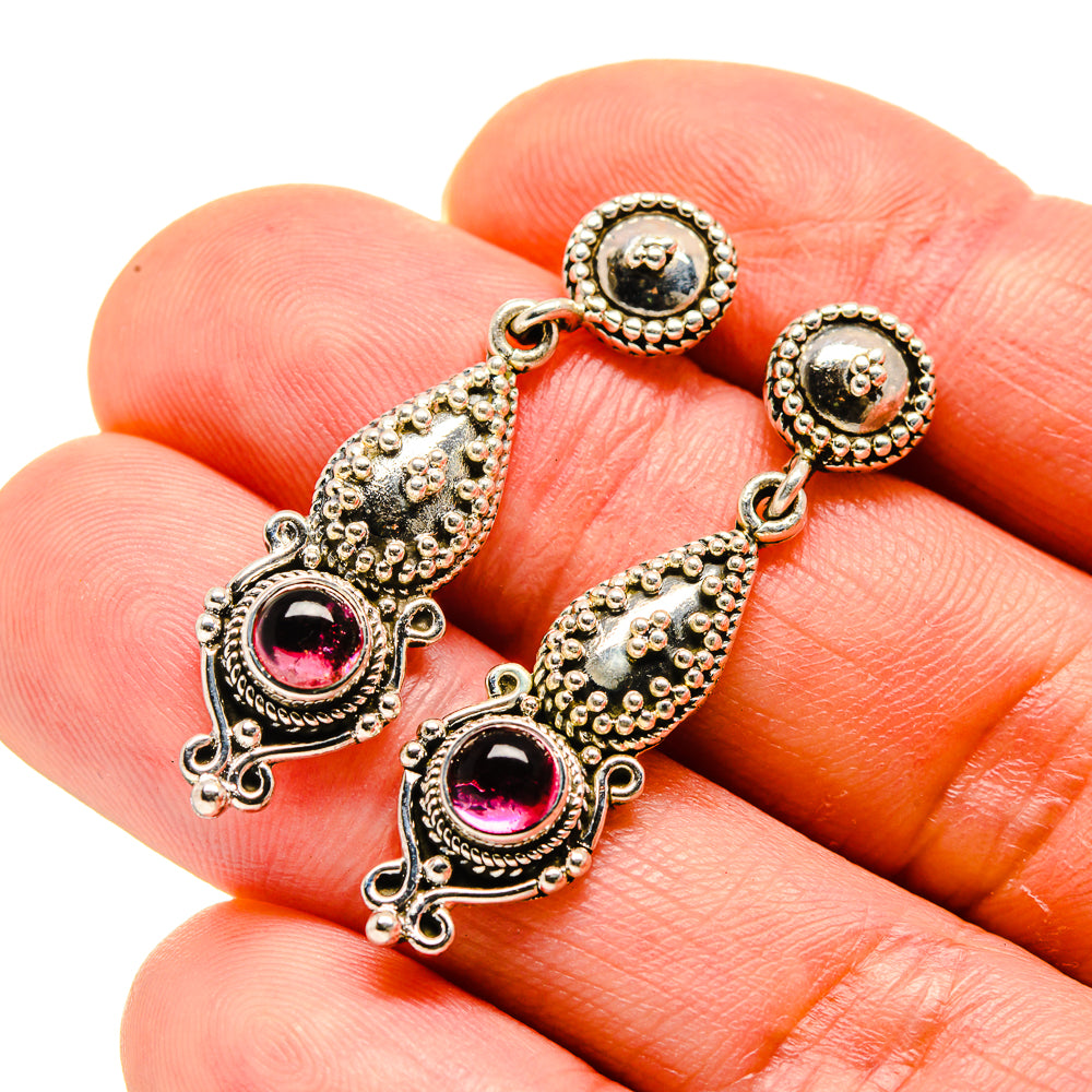 Amethyst Earrings handcrafted by Ana Silver Co - EARR413270