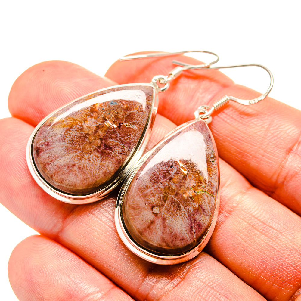 Mookaite Earrings handcrafted by Ana Silver Co - EARR413288