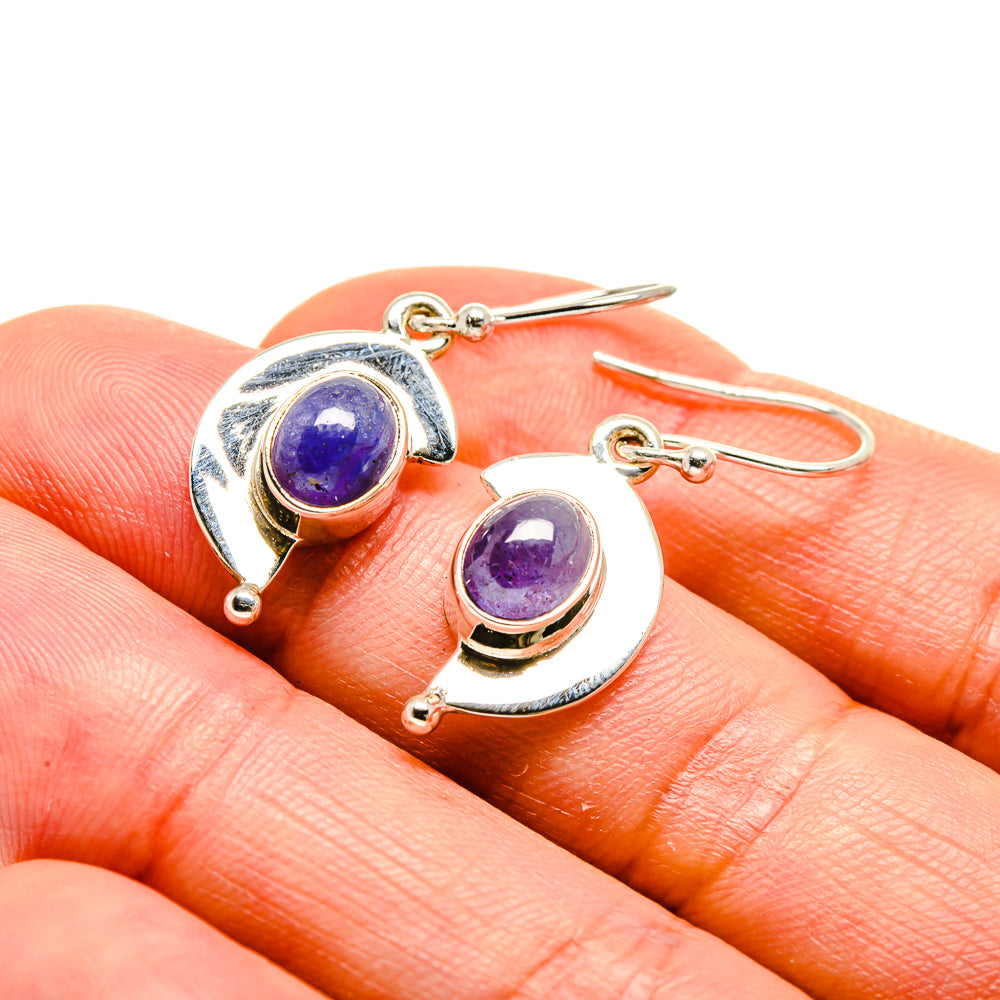 Tanzanite Earrings handcrafted by Ana Silver Co - EARR413305