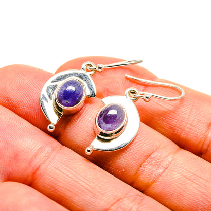 Tanzanite Earrings handcrafted by Ana Silver Co - EARR413305