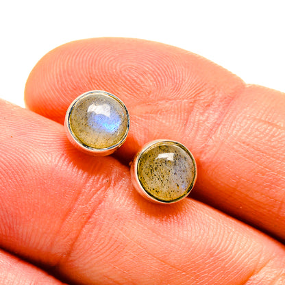 Labradorite Earrings handcrafted by Ana Silver Co - EARR413343
