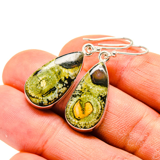 Rainforest Opal Earrings handcrafted by Ana Silver Co - EARR413371